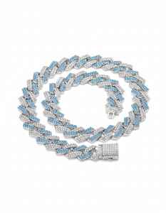 Cadenas de Hip Hop de Calidad Estándar Cultivadas en Laboratorio para Hombre, Cadenas Finas y Collares para Exportación Mundial, Cadena Cubana de Diamantes - Product Image 1