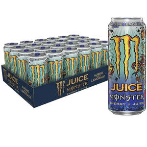 Monster Juiced Aussie Style Lemonade, Bebida Energética en Lata de 500 ml, Sabor Cítrico Tropical, Lista para Beber, Bebida con Alto Contenido de Cafeína, OEM 2026 - Product Image 2