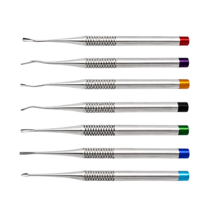 ชุดอุปกรณ์ยกรากฟัน Root Elevator-Hylin Dental PDL Elevator Set RE-125 ผลิตจากเหล็กกล้าไร้สนิมทางการแพทย์ มีหลายสี ใช้สำหรับยกเอ็นรากฟันแบบแมนนวล - Product Image 5