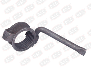 D.S.C. Écrou de support à double oreille 60 mm en fonte haute résistance pour coffrage industriel – Écrou de support robuste - Product Image 1