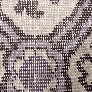 Tapis en laine DECORDEC multicolore texturé à rayures, écologique, antidérapant, tufté à la main, beige, noir, rouille, gris, motif géométrique, épais - Product Image 4