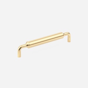 Tirador de bronce geométrico moderno para cajones de cocina, herraje duradero para muebles, diseño personalizado, pomo para cajón - Product Image 4