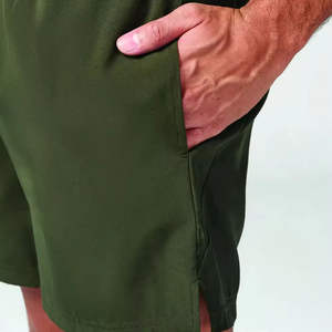 Shorts de sport pour homme en polyester, nouveau modèle, pour la course à pied et la gym, avec poches, pour entraînement en extérieur. - Product Image 5