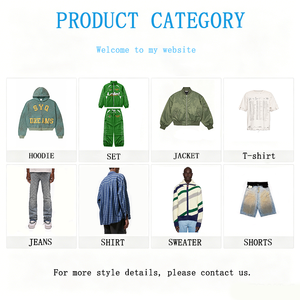 เสื้อเชิ้ตลายสก๊อตแขนยาวผู้ชายทรงปกติลำลองลายทอสีแดงสีดำสีเทา - Product Image 4