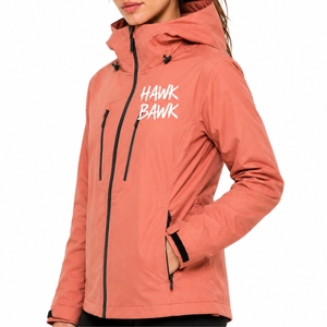 Chaqueta softshell ligera con capucha y cremallera completa para mujer, ropa de exterior de manga larga, ajuste regular, ropa cómoda para mujer - Product Image 3