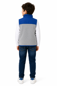 Chaleco Casual con Forro Polar para Niños Livster, Sudadera sin Mangas con Cierre Completo, Chaleco de Invierno Suave y Cálido para Niños, Ligero y Térmico - Product Image 3