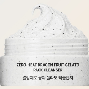 โฟมล้างหน้าเกาหลี K-Beauty Heat Relief Dragon Fruit Gelato Pack Cleanser 23 กรัม ผลิตในเกาหลี ซิงค์ PCA สำหรับทุกเพศ - Product Image 6