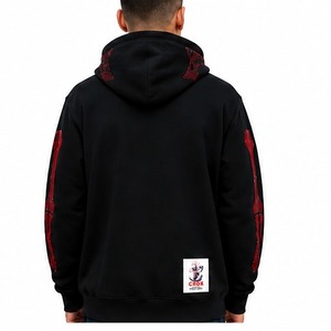 Sudadera con Pedrería para Hombre de la Mejor Calidad, 100% Algodón, Tela Suave y Transpirable, Diseño con Acentos de Cristal, Cómoda, Informal, Moda Urbana - Product Image 3
