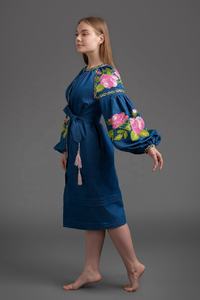 ชุดเดรสยาวสไตล์โบฮีเมียนโบฮีเมียนปักด้วยมือแขนยาวสไตล์ยูเครน - Product Image 3