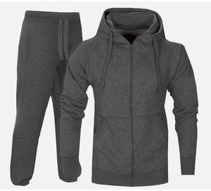 Conjunto Deportivo para Hombre Ecológico con Capucha y Pantalones de Forro Polar con Estampado en Contraste, Bolsillos Laterales, Cordón Ajustable, Logotipo Frontal, Poliéster Casual - Product Image 5