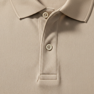 Chemise à manches courtes pour homme, blanche unie, avec bordure noire, en toile tricotée respirante, 100% coton, décontractée, grande taille, 240g - Product Image 6