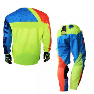Ensemble Maillot et Pantalon de Motocross en Gros – Tenue de Course Néon MX pour Moto Tout-Terrain – Combinaison Respirante pour ATV Enduro USA - Product Image 4