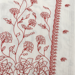 Malty embroidery <b>fabric</b> custom fancy textile <b>fabric</b> net <b>fabric</b> organza <b>fabric</b> for fashion garment wholesale export global supply - Product Image 6