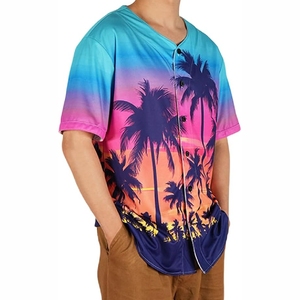 Custom Baseball Jersey for Men Women and Youth with Breathable Button <b>Down</b> Sportswear Design - Product Image 2