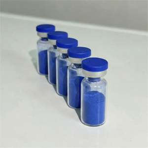 Flacons de Peptides GHK-Cu Cristal Bleu pour la Réparation Cutanée, Raffermissement et Poudre Fixatrice Corporelle – Matière Première Haute Pureté, Expédition Sûre - Product Image 2