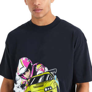 Camiseta de Manga Corta Extra Grande para Hombre, 100% Algodón, con Estampado Gráfico |   Camiseta Personalizada con Serigrafía de Alta Calidad |   Tendencia 2026 - Product Image 5