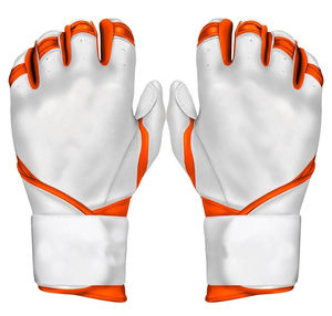 Guantes de Bateo de Cuero Suave de Alta Calidad y Comodidad para Jóvenes y Adultos, Colores y Logotipos Personalizados para Béisbol y Sóftbol - Product Image 1