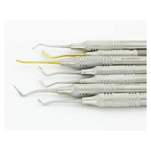 7pcs Dental Composite Resin Filling Spatula Set Manual Power Instrument CE Shuja Surgico Ergonomic Grip Class I - Product Image 3