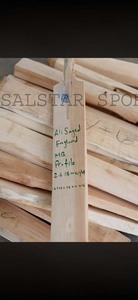 Batte de cricket pour hommes, édition joueur, en saule anglais de qualité A, manche court, profil moyen à bas, pressage rigide, personnalisée pour frapper avec puissance - Product Image 4