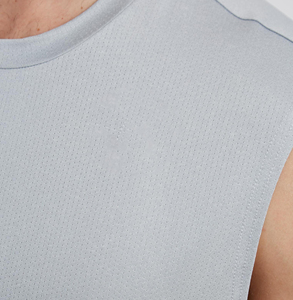 Camiseta Deportiva Personalizada al por Mayor con Logotipo, Talla Grande, para Gimnasio y Fitness, Camiseta Deportiva Corta sin Mangas de Algodón Personalizada para Hombre, Camiseta Deportiva Ajustada para Gimnasio - Product Image 6