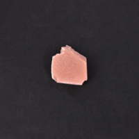 Pierre de lune naturelle pêche brute 19,1 carats 16x12 mm pour la fabrication de bijoux |   1 pièce