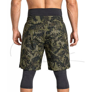 Customized Logo New Awrah Shorts Camo Activewear Sunnah Men's Halal Swimming Shorts <b>Islamic</b> Swimwear Men Awrah Shorts Camo - Product Image 2