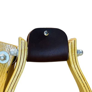 Estribos de Madera para Montar a Caballo, Reposapiés de Madera Maciza Duraderos, Accesorios Ecuestres Hechos a Mano - Product Image 3