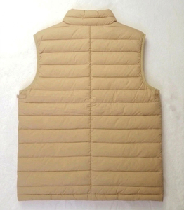 Gilet matelassé sans manches pour homme, double boutonnage, respirant, imperméable, en polyester écologique, décontracté, hiver, haute qualité - Product Image 4