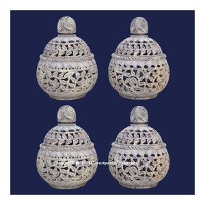 มือแกะสลักหินสบู่คุณภาพดีไซน์ทันสมัยสำหรับตกแต่งบ้าน - Product Image 4