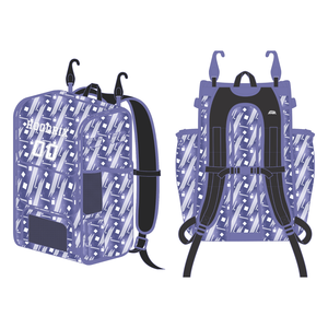 Sac à dos de baseball personnalisé avec logo, compartiment à chaussures, pochettes pour bâtons et grande surface de rangement - Product Image 2