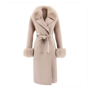 Abrigo Largo de Lana para Mujer, Resistente, Cálido, Casual y Elegante, de Alta Calidad - Product Image 1