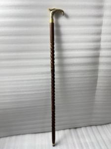 Pomo de latón antiguo tallado para bastón, accesorio decorativo pulido para bastón, mango de repuesto, regalos para coleccionistas - Product Image 5