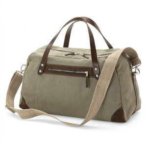 Multifunctional Canvas Luggage <b>Bag</b> with Zipper Closure Expandable Storage Design Portable Holiday <b>Travel</b> <b>Bag</b> for Men and Women - Product Image 1