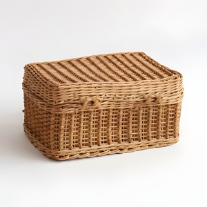 Est Choice-cajas de almacenamiento para bebés con asa, mini estuche de traje para niños, Maleta pequeña de ratán - Product Image 6