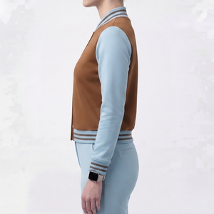Chaqueta Varsity de la Mejor Colección para Mujer, Ajuste Cómodo y Versátil, Estilo Moderno para Uso Diario - Product Image 3