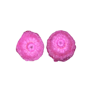 Pierre précieuse naturelle rose Druzy solaire 47,1 carats 24x22mm de forme fantaisie, non montée - Product Image 5