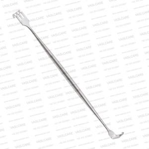 Retractor de Costillas Peng de 6-1/4" (15.8 cm) con Puntas Cónicas para Extracción de Cartílago de Costilla, Instrumento de Incisión Pequeña para Rinoplastia, de Vaslcare - Product Image 2