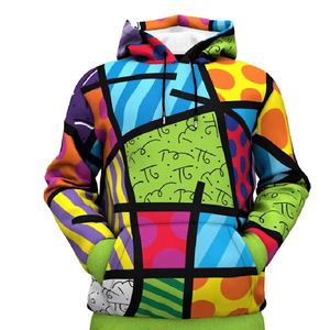 Sweat à capuche en polaire d'hiver de qualité supérieure, impression numérique couleur intégrale, logo personnalisé, texte, image, pull-over, streetwear, mode unisexe - Product Image 5