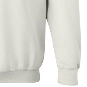 Sweat-shirt col rond Off-White à manches longues avec imprimé graphique, poignets et ourlets côtelés, vêtement décontracté et confortable pour tous les jours - Product Image 5