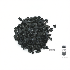 Sable décoratif noir Yommy 600g pour la décoration d'aquarium - Product Image 2