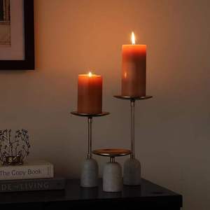 Porte-bougie en métal de luxe de haute qualité, décoration romantique pour dîner aux chandelles, mariage, support de bougie de table à prix avantageux - Product Image 4