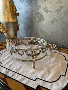 Nouvelle Arrivée Tendance : Casserole de Cuisine Designer en Acrylique et Métal Plaqué Or de Qualité Supérieure avec Motifs Floraux par UO - Product Image 1