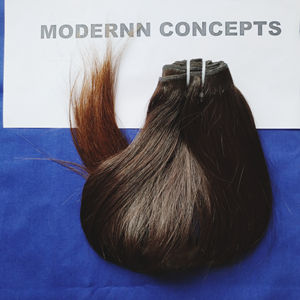 Extensions de cheveux indiens Remy vierges bruts, non traités chimiquement, couleur noire, brillants et lisses, en lots, vente en gros à prix compétitif - Product Image 3