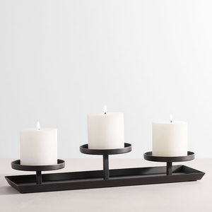 <b>Decorative</b> Elegant Metal Candle Holder for Home <b>Decor</b>, <b>Table</b> Accent & Festive <b>Decoration</b> - Product Image 5
