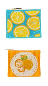 Lightweight and Compact Softball Beaded Coin Purse Handmade Round Sports Zip Wallet with Wrist Chain Game Day <b>Mini</b> <b>Pouch</b> Team - Product Image 2