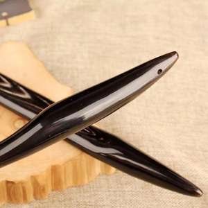 Chausse-pied en corne de buffle à long manche, fait main, écologique, personnalisable pour un accès facile aux pieds, finition lisse, sac de voyage pour chaussures - Product Image 4