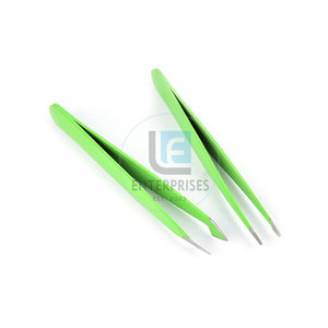 Pince à épiler en acier inoxydable à marque privée 2026 - Écologique, réutilisable, légère et durable |   Quantité minimale de commande faible |   Haute qualité - Product Image 3
