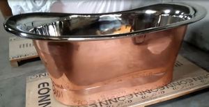 Handcrafted pure Copper <b>Bath</b> Tub at Cheap affordable and Wholesale Price For Luxury - Product Image 4