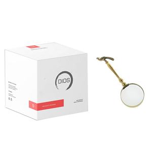 แว่นขยายตกแต่งทนทานแบบพรีเมี่ยมด้ามจับทองเหลืองไม้หรูหรากระจกทนนานออกแบบได้ตามต้องการ - Product Image 6