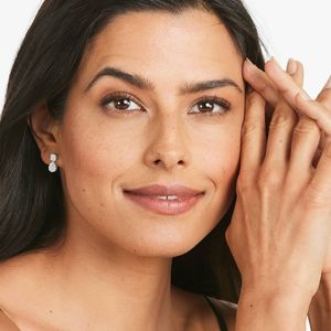 Boucles d'oreilles pendantes élégantes en forme de poire en diamant 18KT or massif or rose/or blanc/or jaune multi-CT - Product Image 5